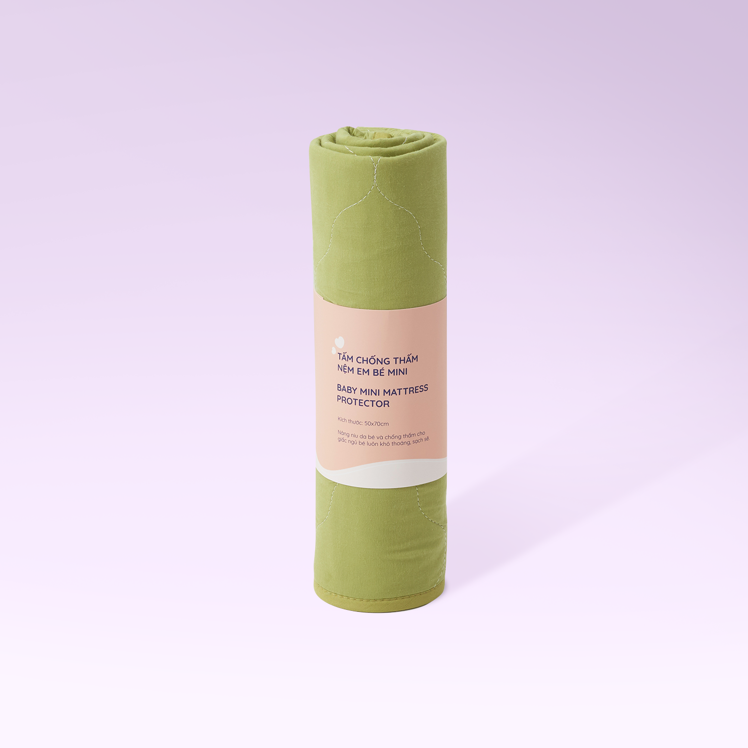 Tấm bảo vệ nệm em bé mini