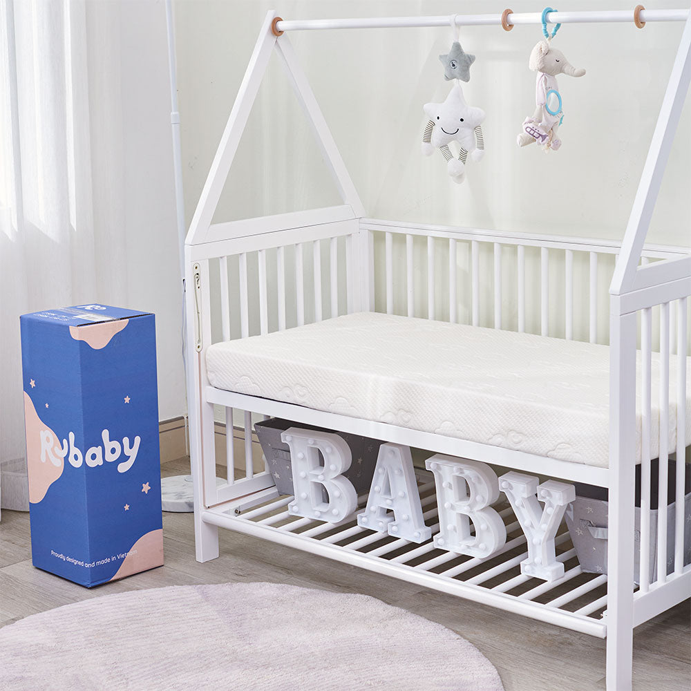 Nệm foam em bé Rubaby dành cho các bé từ 0 đến 3 tuổi